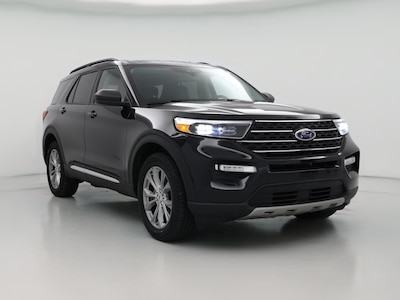 Black 2022 Ford Explorer XLT