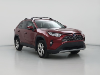 Red 2019 Toyota RAV4 Hybrid Limited