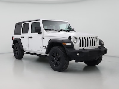 White 2022 Jeep Wrangler Unlimited Sport S
