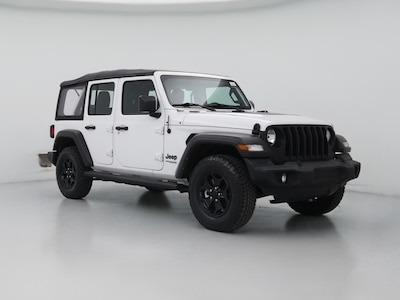 White 2022 Jeep Wrangler Unlimited Sport