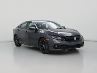Gray 2020 Honda Civic Sport