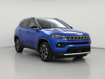 Blue 2022 Jeep Compass Limited