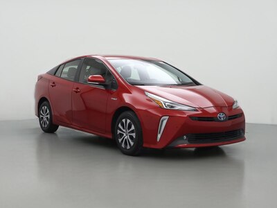 Red 2021 Toyota Prius LE