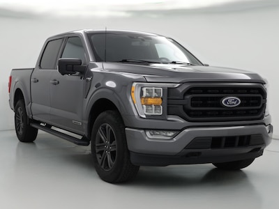 Gray 2022 Ford F150 XLT