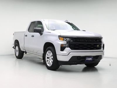 Silver 2022 Chevrolet Silverado 1500 Custom