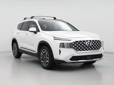 White 2023 Hyundai Santa Fe Limited