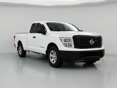 White 2018 Nissan Titan S