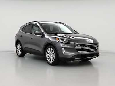 Gray 2021 Ford Escape Hybrid Titanium