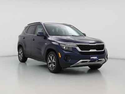 Blue 2023 Kia Seltos EX