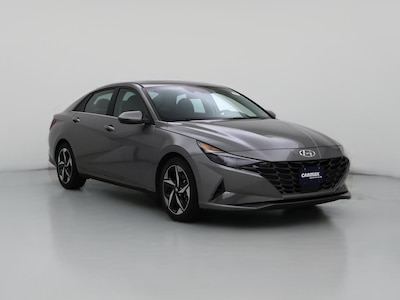Gray 2022 Hyundai Elantra Limited