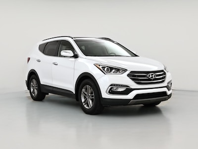 White 2018 Hyundai Santa Fe Sport