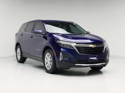 Blue 2022 Chevrolet Equinox LT