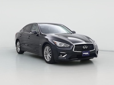 Black 2019 Infiniti Q50 Luxe