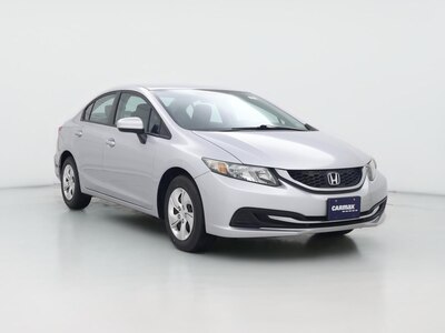 Silver 2014 Honda Civic LX
