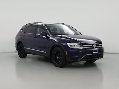 Blue 2021 Volkswagen Tiguan SE