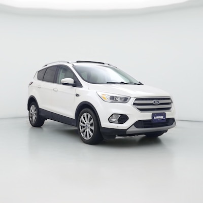 White 2018 Ford Escape Titanium