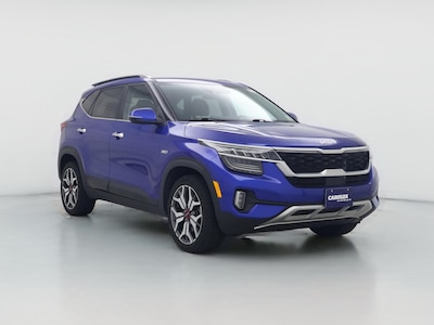 Blue 2022 Kia Seltos SX