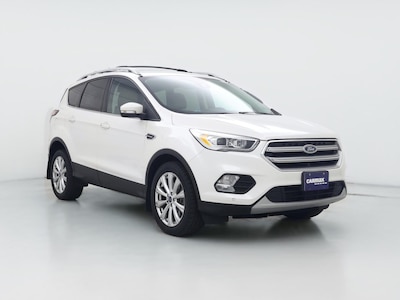 White 2017 Ford Escape Titanium