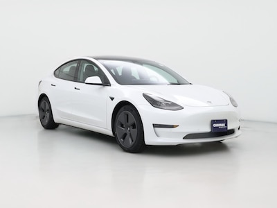 White 2022 Tesla Model 3 Long Range
