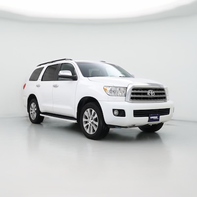 White 2016 Toyota Sequoia Limited