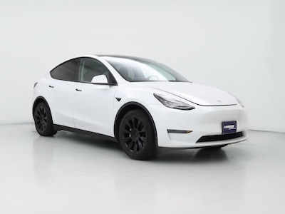 White 2021 Tesla Model Y Long Range