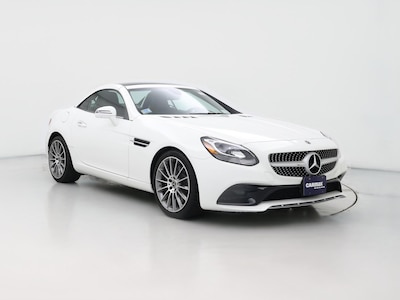 White 2018 Mercedes-Benz SLC300