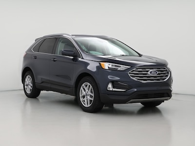 Blue 2022 Ford Edge SEL