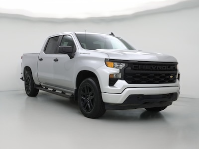 Silver 2022 Chevrolet Silverado 1500 Custom