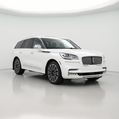 White 2020 Lincoln Aviator Black Label