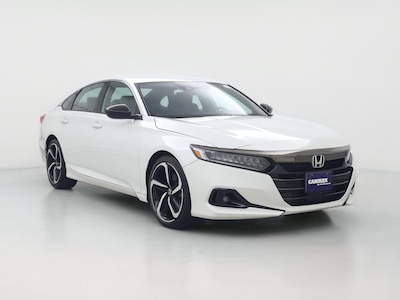 White 2022 Honda Accord Sport