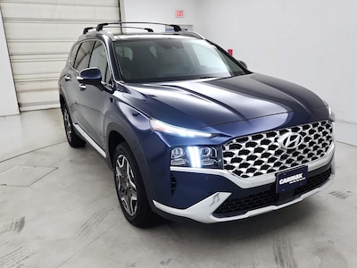 Blue 2023 Hyundai Santa Fe Limited