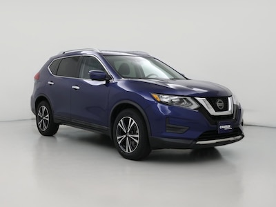 Blue 2020 Nissan Rogue SV