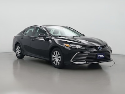 Black 2021 Toyota Camry Hybrid LE