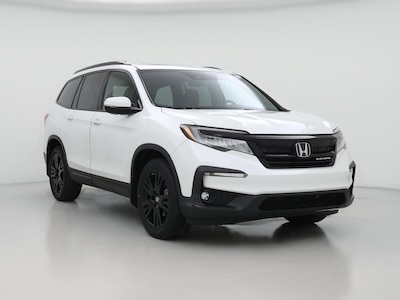 White 2021 Honda Pilot Black Edition