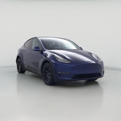 Blue 2022 Tesla Model Y Long Range