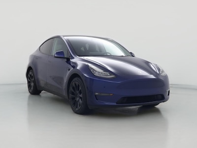 Blue 2022 Tesla Model Y Long Range