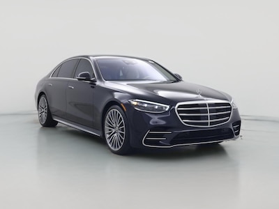 Blue 2023 Mercedes-Benz S580