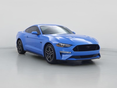 Blue 2023 Ford Mustang GT