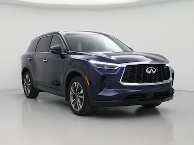 Blue 2024 Infiniti QX60 Luxe