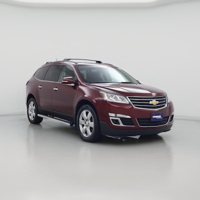 Red 2017 Chevrolet Traverse LT
