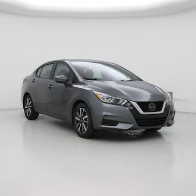 Gray 2021 Nissan Versa SV