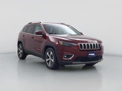 Red 2019 Jeep Cherokee Limited
