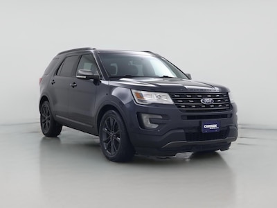 Blue 2017 Ford Explorer XLT