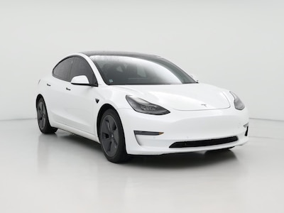White 2021 Tesla Model 3 Standard Range Plus