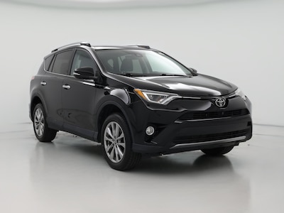 Blue 2017 Toyota RAV4 Limited