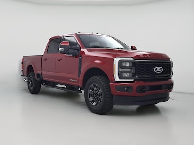 Red 2023 Ford F250 Lariat
