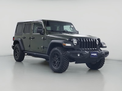 Green 2022 Jeep Wrangler Unlimited Willys Sport