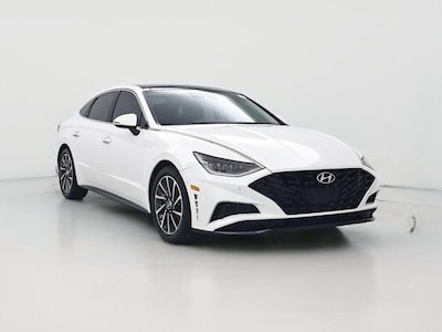 White 2022 Hyundai Sonata Limited