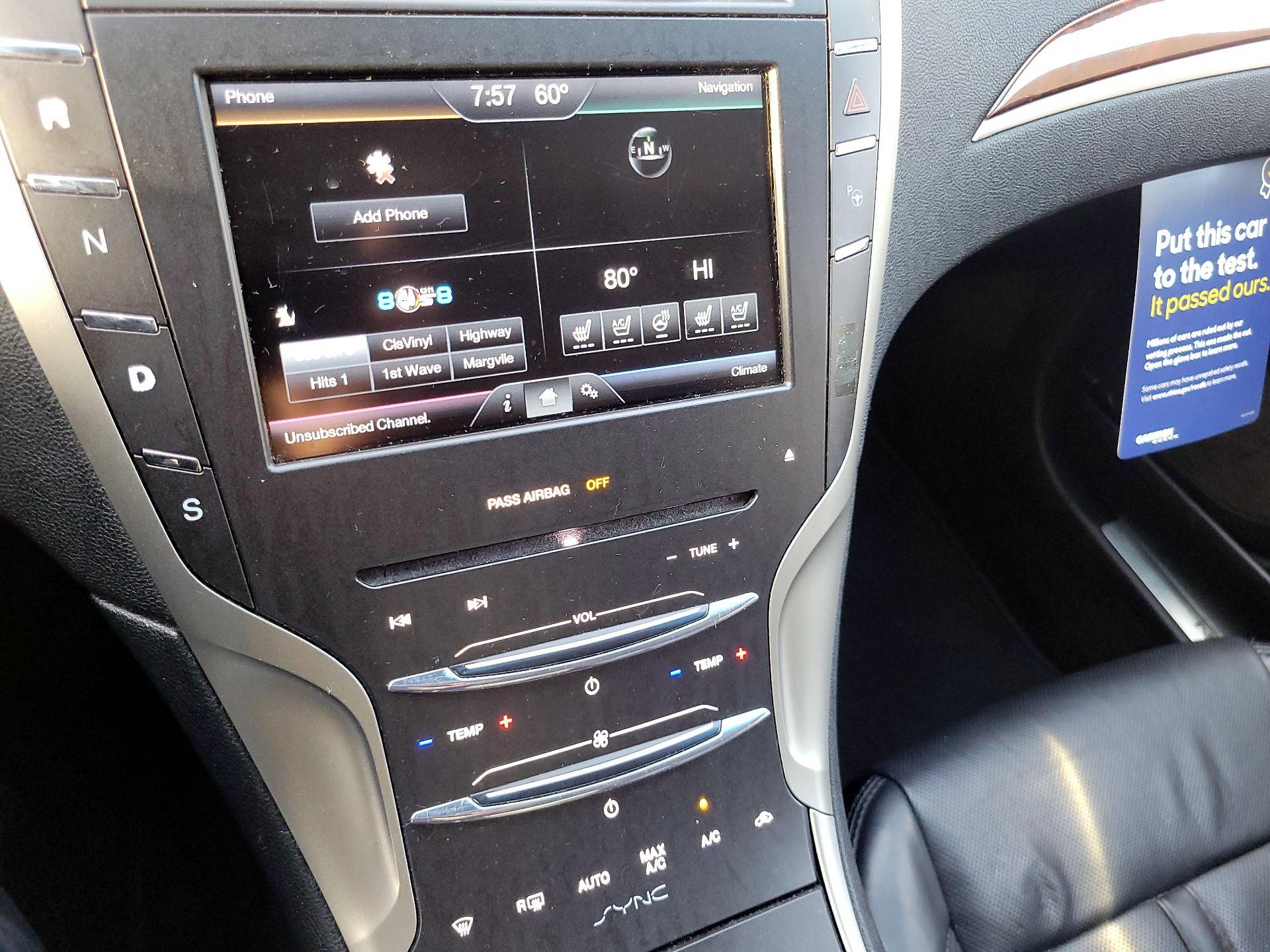 Thumbnail: 2016 Lincoln MKZ - 16