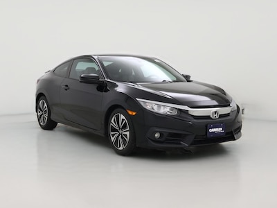 Black 2018 Honda Civic EX-T